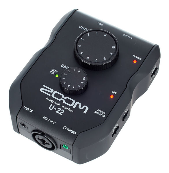 ZOOM U-22 Audio Interface für iPad & Laptop